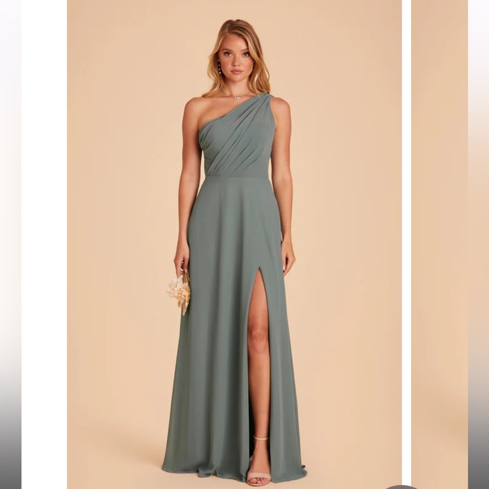 Birdy Grey Kira Chiffon Dress Sea Glass